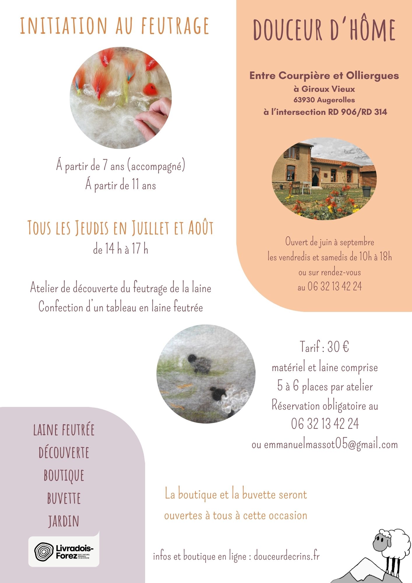 atelier initiation été